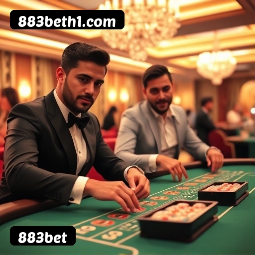 Cassino ao Vivo 883bet - Dealers Brasileiros Profissionais